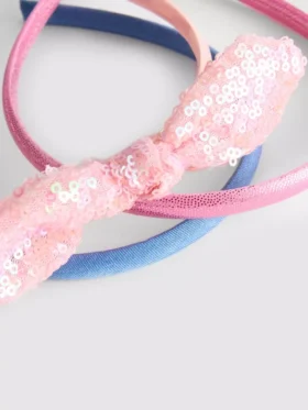 Paquete de 3 diademas con lazo