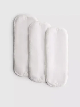 Paquete de 3 protectores de pañal reutilizables