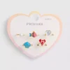Paquete de 5 anillos con dijes marinos