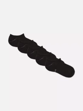 Paquete de 5 pares de calcetines invisibles