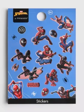 Paquete de 500 pegatinas de Spider-Man de Marvel
