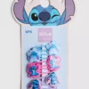 Paquete de 6 pinzas de pelo con cierre a presión de Stitch de Disney
