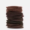 Paquete de 60 gomas elásticas gruesas para el pelo