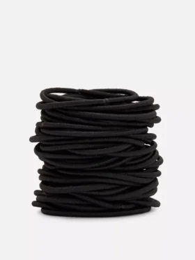 Paquete de 60 gomas elásticas gruesas para el pelo