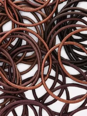 Paquete de 60 gomas finas para coleta