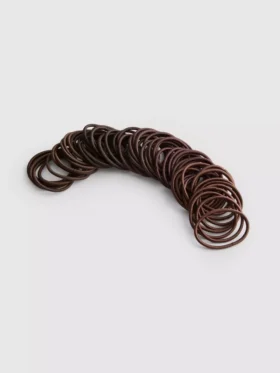 Paquete de 60 gomas para el pelo gruesas