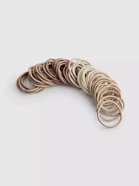 Paquete de 60 gomas para el pelo gruesas