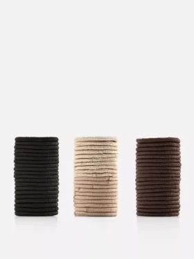 Paquete de 60 mini gomas elásticas