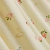 Pelele de dormir acanalado con estampado floral