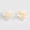 Pendientes de 3D con motivos florales de Paula Echevarría