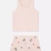 Pijama corto de algodón
