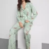 Pijamas boyfriend a rayas de Bambi de Disney