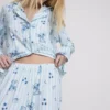 Pijamas boyfriend a rayas de Stitch de Disney