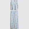 Pijamas con personaje de Bob Esponja de punto acanalado