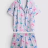 Pijamas corto estilo «boyfriend»