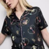 Pijamas corto estilo «boyfriend» de Bratz con estampado gráfico