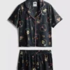 Pijamas corto estilo «boyfriend» de Bratz con estampado gráfico