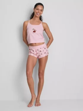 Pijamas cortos con camiseta de tirantes de Winnie the Pooh y Roo de Disney