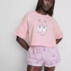 Pijamas cortos con estampado de Bob Esponja