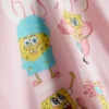 Pijamas cortos con estampado de Bob Esponja