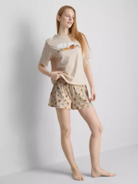 Pijamas cortos de algodón con estampado de «La Edad de Hielo» de Disney