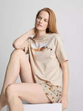 Pijamas cortos de algodón con estampado de «La Edad de Hielo» de Disney