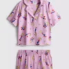 Pijamas cortos de estilo «boyfriend» de Lizzie McGuire de Disney