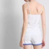 Pijamas cortos elásticos con alto contenido en algodón