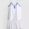 Pijamas cortos elásticos con alto contenido en algodón