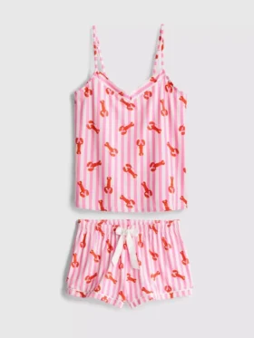 Pijamas cortos estampados