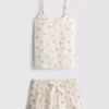 Pijamas cortos estampados