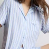 Pijamas cortos estilo «boyfriend» estampados
