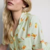 Pijamas cortos estilo «boyfriend» estampados