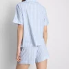 Pijamas cortos estilo «boyfriend» estampados