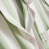 Pijamas de algodón a rayas estilo «boyfriend»