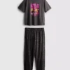 Pijamas de algodón con estampado de leopardo de Bratz
