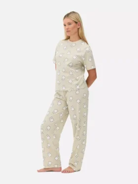 Pijamas de algodón con estampado de Miffy