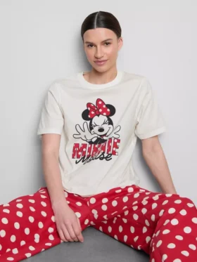Pijamas de algodón con estampado de Minnie Mouse de Disney