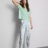 Pijamas de algodón estampados