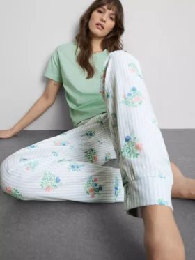 Pijamas de algodón estampados