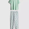 Pijamas de algodón estampados