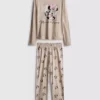 Pijamas de algodón estampados de Minnie Mouse de Disney