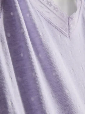 Pijamas de camiseta sin costuras y pantalones cortos