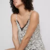 Pijamas de camiseta sin mangas y pantalones cortos estampados