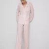 Pijamas de estilo «boyfriend» de jersey a rayas
