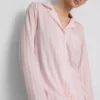 Pijamas de estilo «boyfriend» de jersey a rayas