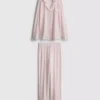 Pijamas de estilo «boyfriend» de jersey a rayas