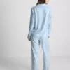 Pijamas de estilo «boyfriend» de sarga