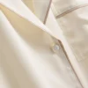 Pijamas de estilo «boyfriend» de satén