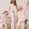 Pijamas de estilo «boyfriend» de Stacey Solomon con estampado de cuadros vichy